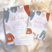 Hello Baby | Boho Bekleidung Boy Baby Dusche Budge