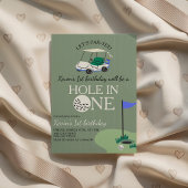 Golf-Loch-in-EINS Geburtstagsfeier Servietten