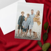 Happiest Holidays Elegant Christmas Return Address Permastempel (Personalisiere diese Kollektion eines unabhängigen Creators.)