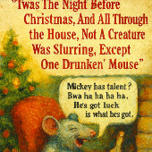 Wassermelone Polizei Funny Christmas Ornament