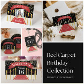 Hollywood Glam RSVP Card