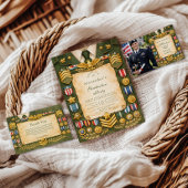 Honor & Valor Graduation Party RSVP Karte