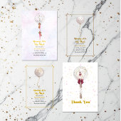 Teddy Balloon Confetti Dankeskarte