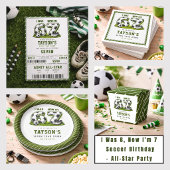 I Was 6, Now I’m 7 Soccer Birthday – All-Star Part Button