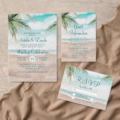 Insel Breeze gestrichen Strand in der Liebe Erinne Poster (Personalisiere diese Kollektion eines unabhängigen Creators.)