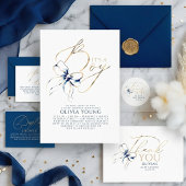 Navy Blue Books For Baby Request Begleitkarte