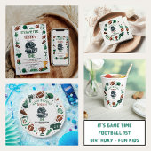 It’s Game Time Football 1st Birthday Geschenkanhänger