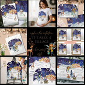 It Takes a Village Universal Sign Suite TEMPLATE Einladung