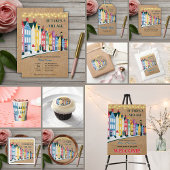 Es nimmt ein Village Modern Craft Baby Dusche Geschenkanhänger