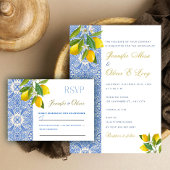 Dankeskarte. Englisch und Spanisch Programm