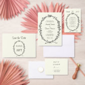 Vintage Gastgeschenk Hochzeit für Blumenkranke Geschenkschachtel (Personalisiere diese Kollektion eines unabhängigen Creators.)