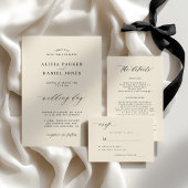 Moderne minimalistische einfache Hochzeitsrücksend