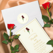 Hochzeit der Elfenbeingoldene Rose Save The Date