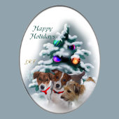 Jack Russell Terrier Weihnachtsgeschenke Geschenkpapier Set