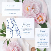 Jensen Beach FL Map Elegant Navy Blue Wedding Save The Date