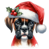 Jingle Paws and Boxer Dog Joy Geschirrtuch