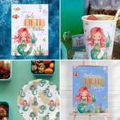 Girly Mermaid Pattern Geschenkschachtel