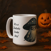 Killer Shroom Spooky Ghost with Knife Tragetasche