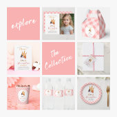Kitten Meow Pink Crown Girl Kitty Cat Geburtstag