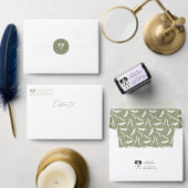 Tropische Hochzeit in Urlaubsort von Knotted Palm  Tischnummer (Personalisiere diese Kollektion eines unabhängigen Creators.)