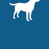 Labrador Theme - Dog Baby Shower Blue Labrador Geschenkpapier