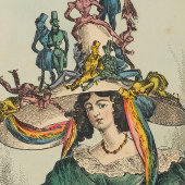 Lady - Geschenkstempel Geschenkanhänger