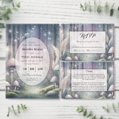 Lanternlight Dreams Bezaubernde Waldhochzeit Save The Date (Personalisiere diese Kollektion eines unabhängigen Creators.)