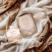 Lavender Field Garden Birthday Einladung