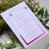 Mystical Lavender Pink Sun Moon Astronomie Space Programm