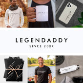 Legendaddy für legendäre Vater, einfach minimalist Dosenkühler