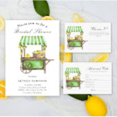 Citrus lemon - bridal shower emoji pictionary game