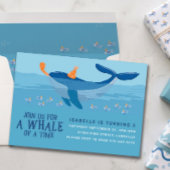 Whale a Time Danke Card