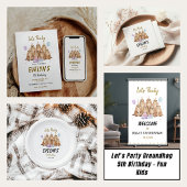 Let’s Party Groundhog 5th Birthday – Fun Kids  Einladung