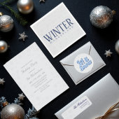 Schneeflocken-Winter-Weihnachtsmuster Geschenkpapier