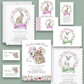 Display-Dusche ohne Wrap Gedicht Little Bunny Begleitkarte