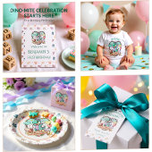 Little Dino Birthday Personalized Einladung