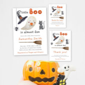 Niedliches Gespenst, Wie viele Bonbons Babyduschen Begleitkarte