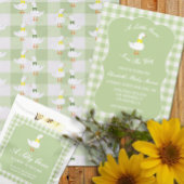 Baby Shower Kleine Gans Pappbecher