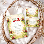 Little Ladybug Garden Celebration Baby Shower Serviette