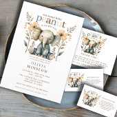 Elephant Baby Shower Fevor Bags Geschenktütchen