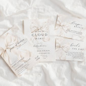 Geschlechtsneutral auf Cloud Nine Baby Dusche Einladung