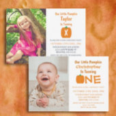 Little Pumpkin 2. Geburtstag Geschenkschachtel