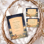 Little Slugger Baseball Diapper Raffle Begleitkarte