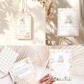 Kleine Sprout Baby Dusche Einladung