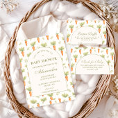 Little Sprout Rustic Garden Baby Shower Serviette