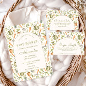 Little Sprout Spring Garden Diapper Raffle Begleitkarte