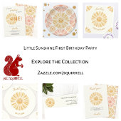 Happy Sunshine Return Address Label