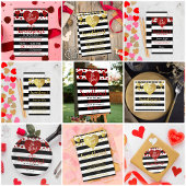 Little Sweetheart Valentine's Day Baby Shower Acryleinladungen