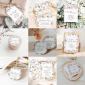 Unsere kleine Wildblume Babydusche Pappteller