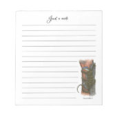 Collection Lizard Note Pad Notizblock (Vorderseite)
